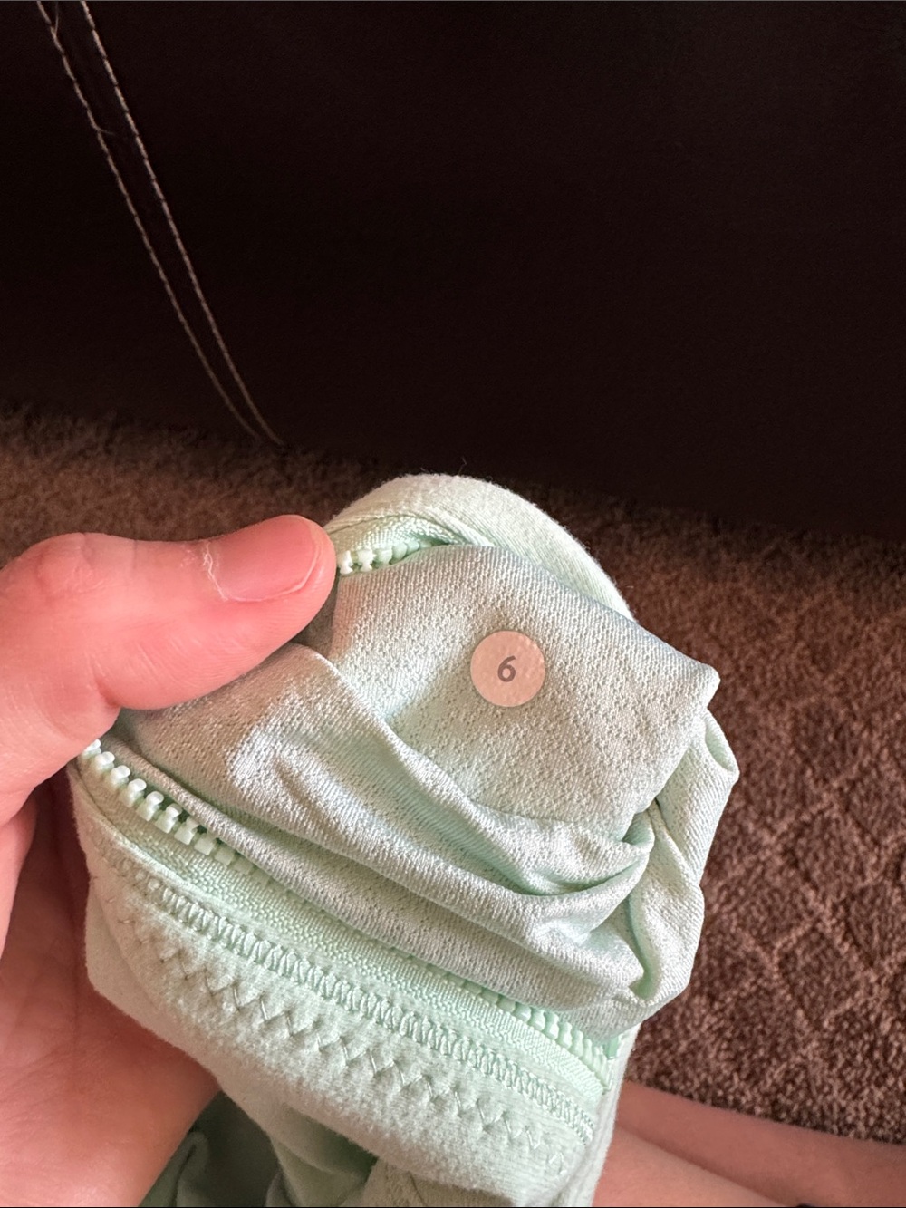 Lululemon Define Jacket Mint Green Full-Zip Athletic Jacket 6 - Picture 6 of 6